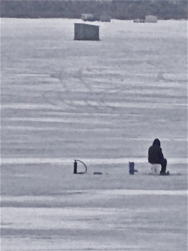 Ice Fishing on Medicine Lake